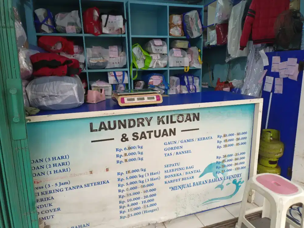 Loker Perempuan untuk Laundry Kiloan & Satuan, Serius-Minat silakan