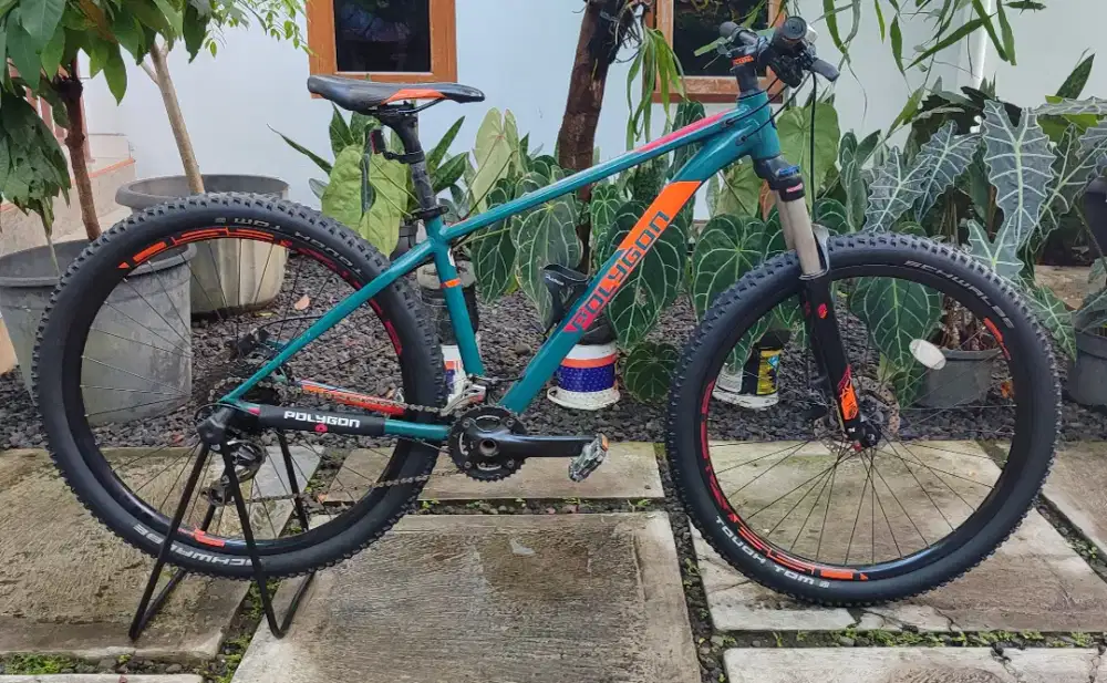 Polygon XTRADA 6 Ijo klepon size S 27.5 bekas