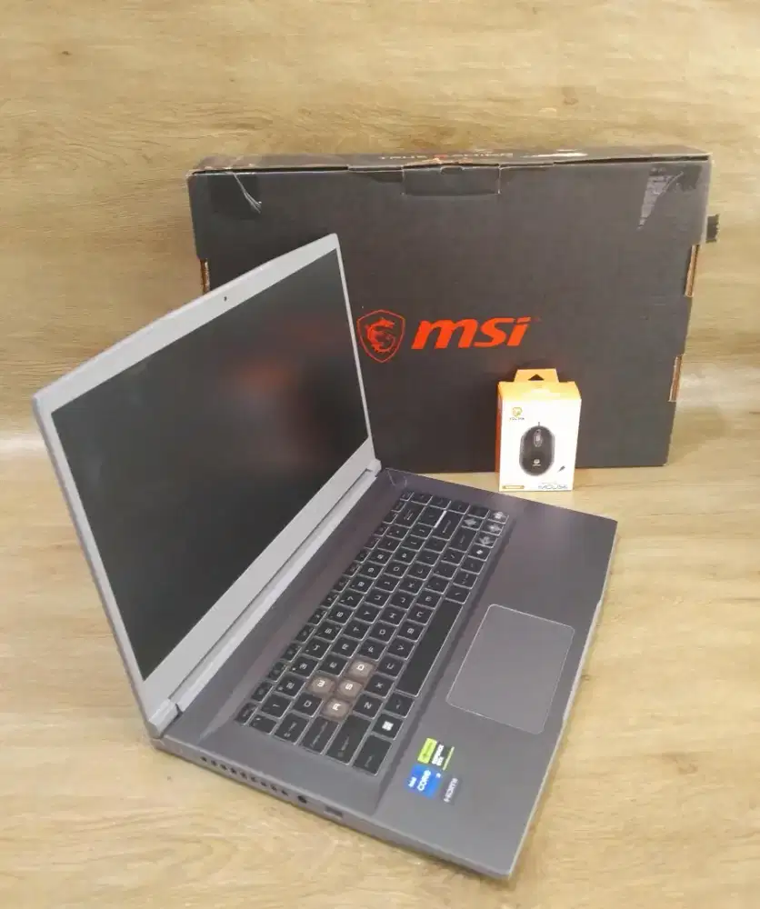 LAPTOP GAMING MSI THIN 15 B12VE SLIM CORE i7 GEN 12 RAM 16GB DUAL VGA