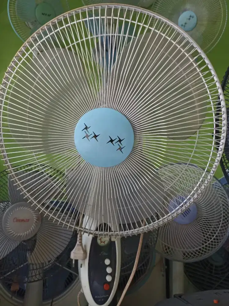 Kipas Maspion Dinding Original Normal Tinggal Pakai