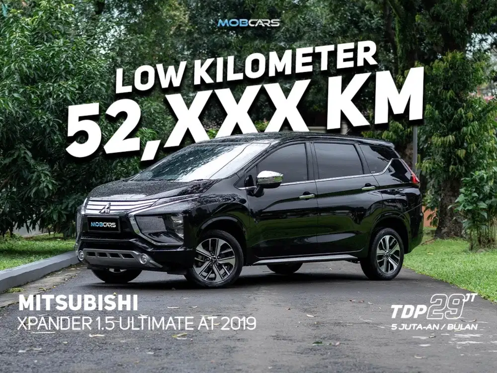 FREE GARANSI MESIN 2 TH XPANDER 1.5 ULTIMATE AT 2019 HITAM