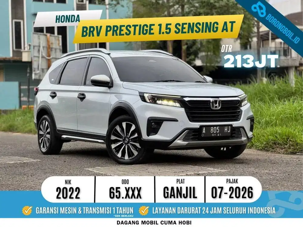 Honda BRV 1.5 Prestige Sensing AT 2022/2023 Low Km | Xpander Ertiga