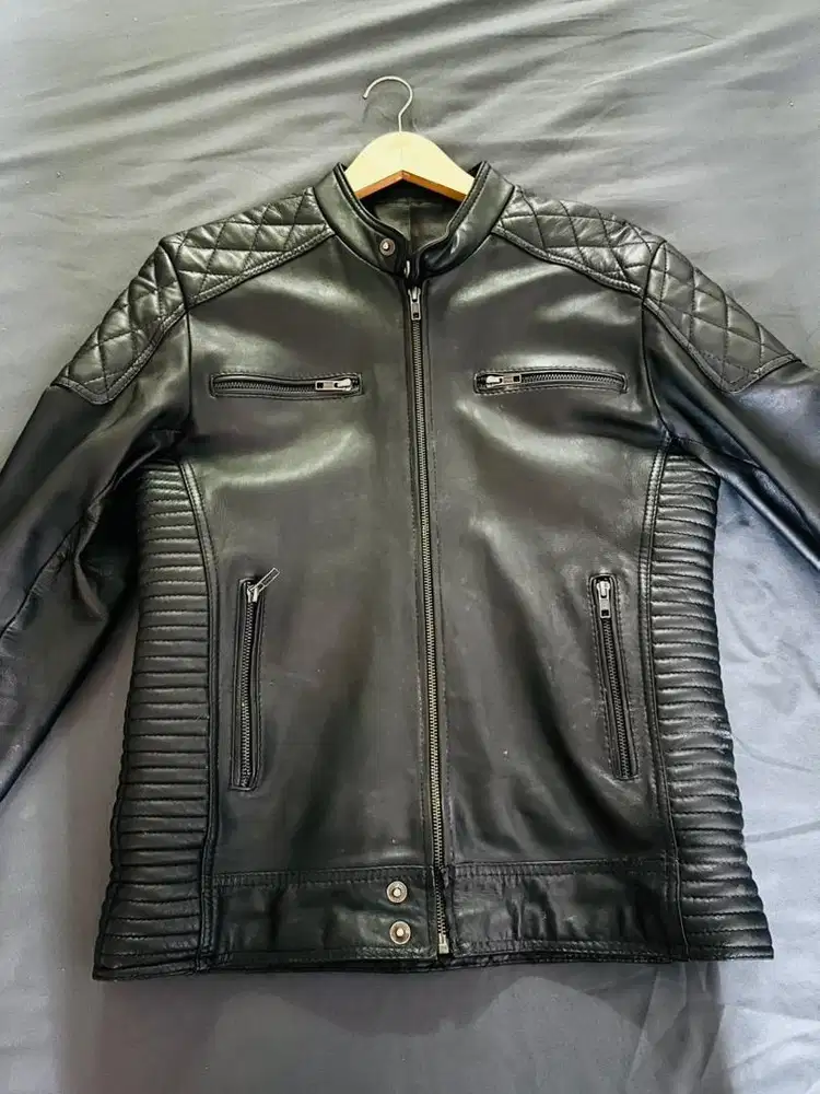 Jaket Kulit Biker