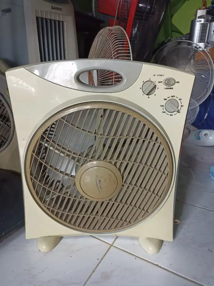 Kipas Angin Maspion Kotak Original Normal Tinggal Pakai