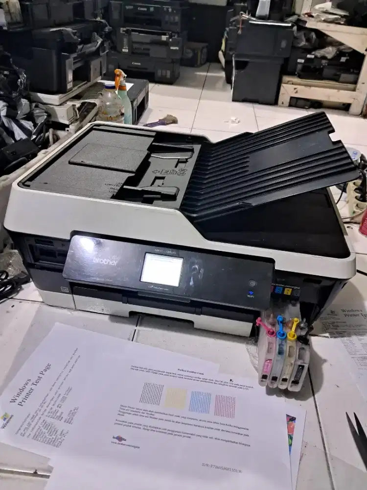 Printer brother mfc-j3520 a3 scan copy wifi. Touchscreen