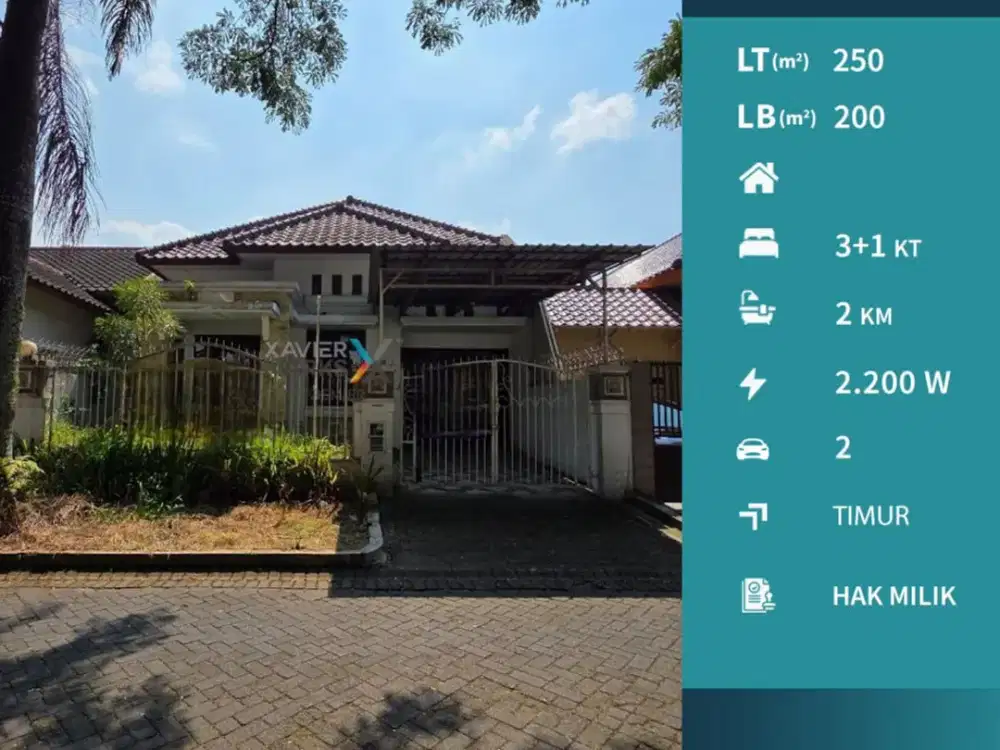 Dijual Rumah Murah Terawat Siap Huni di Puri Palma Araya Malang