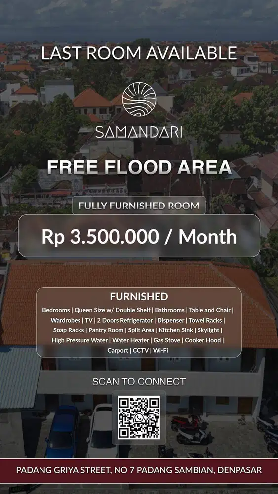 Samandari Living – Kost Premium Strategis Fully furnish