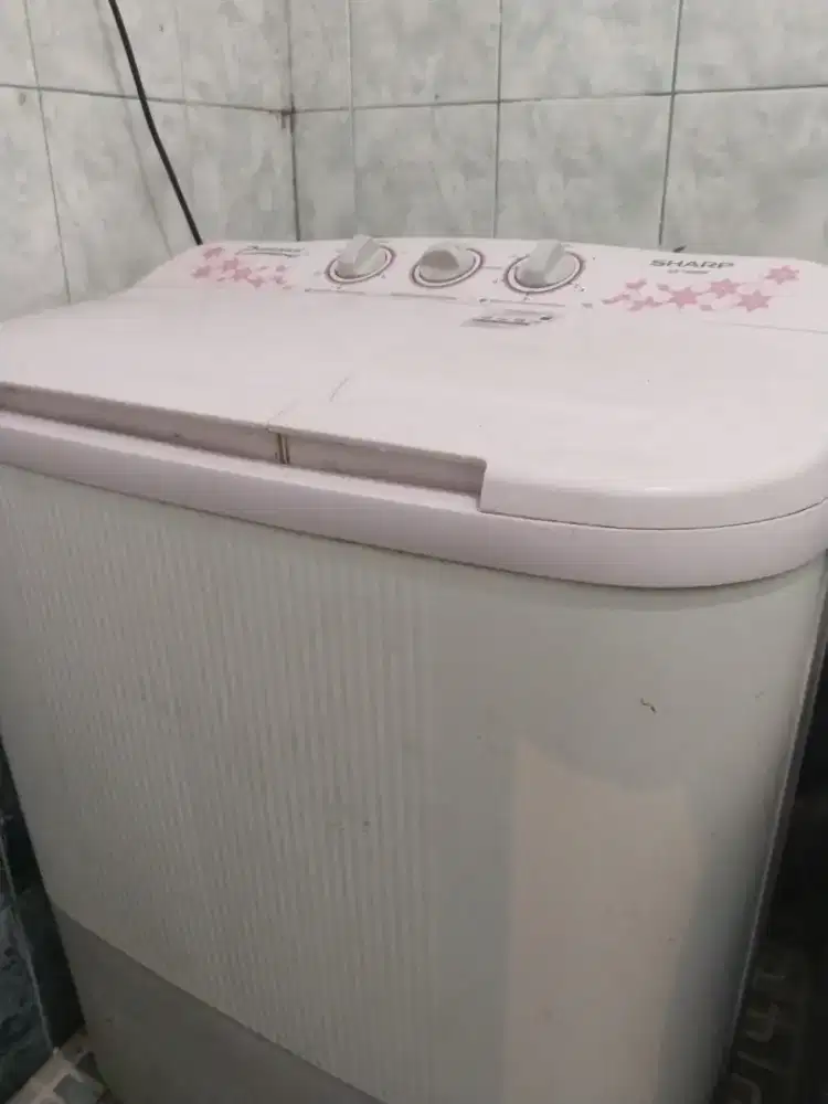 Mesin cuci 2 tabung SHARP ES-T80MW