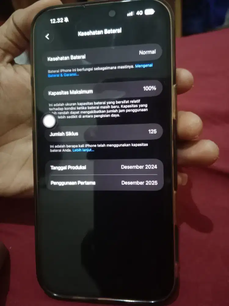 JUAL IPHONE 16 PRO MAX 256