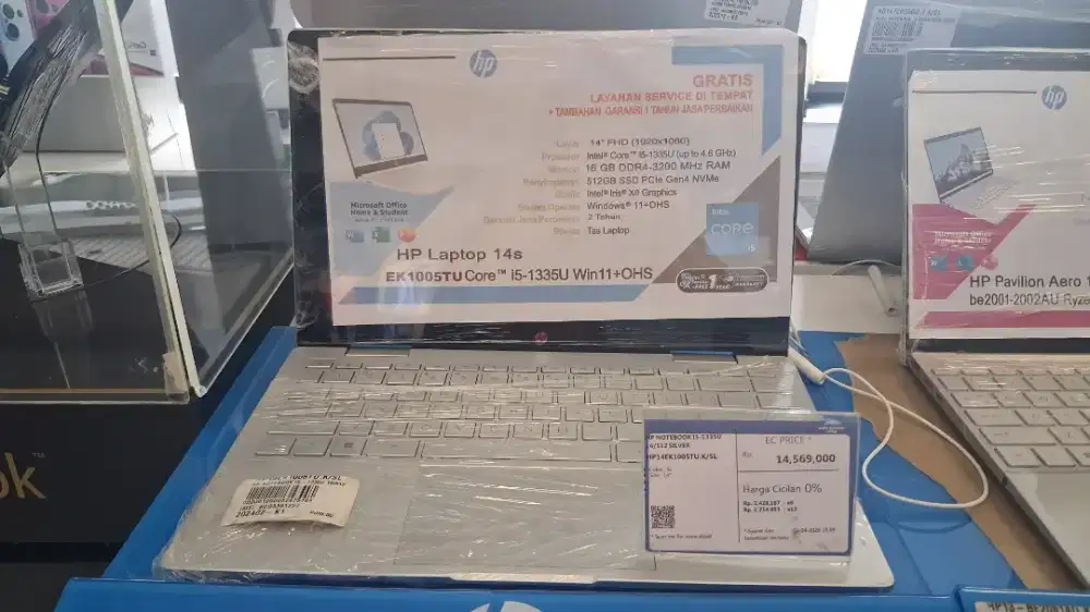 PROMO CICILAN RINGAN 20K/HARI HP NOTEBOOK 15-1335U 16/512