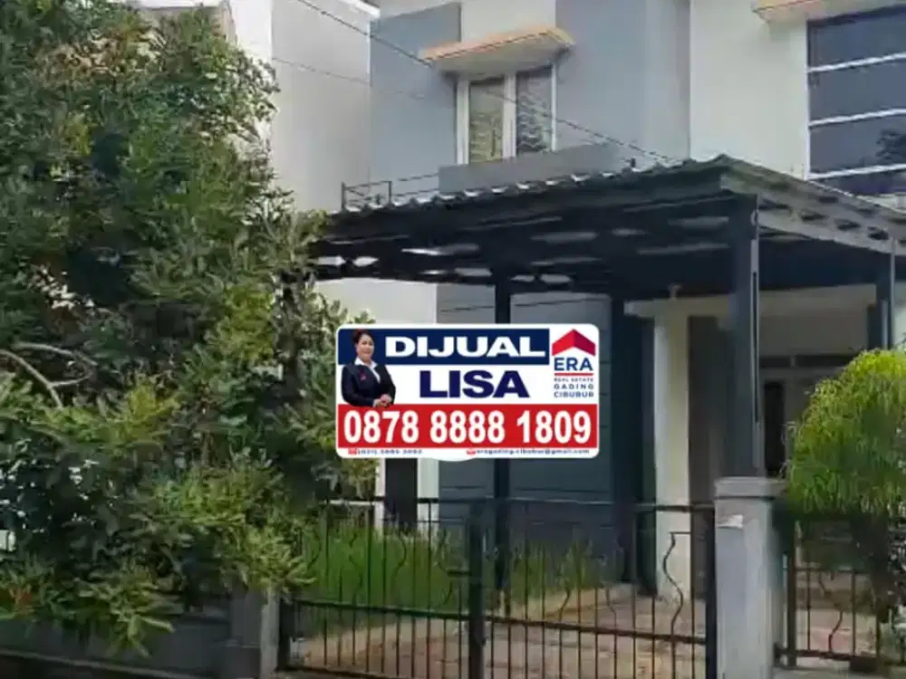 Dijual Cepat Rumah 2Lt Di Bukit Golf Cibubur