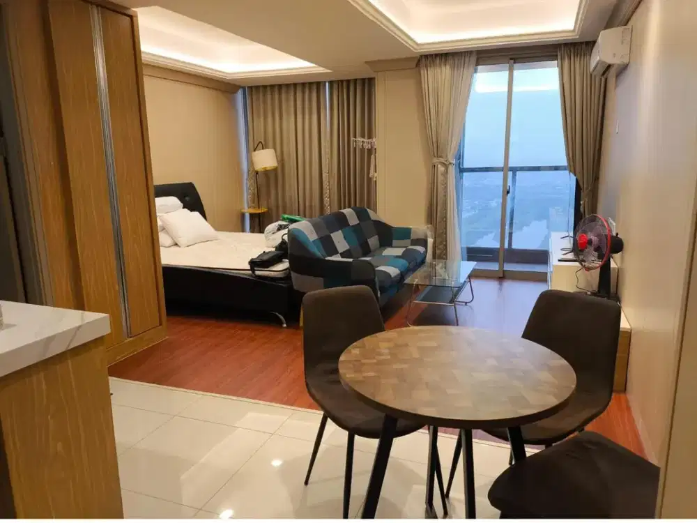 sewa apartemen gold coast PIK tipe 1 kamar furnished