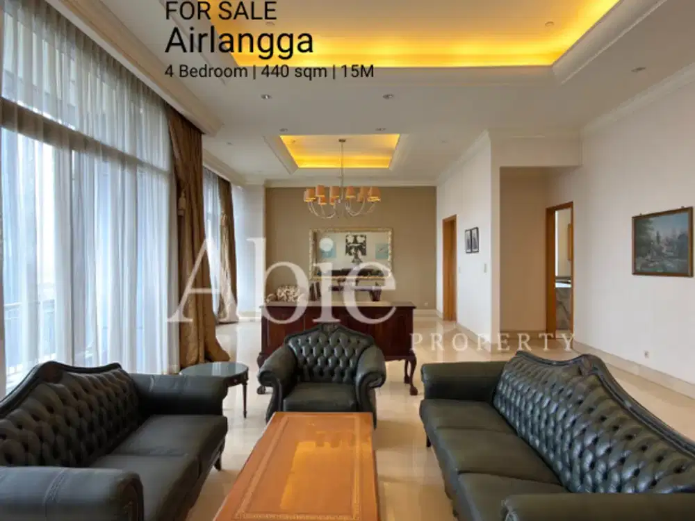 FOR SALE Apartment Airlangga 4BR