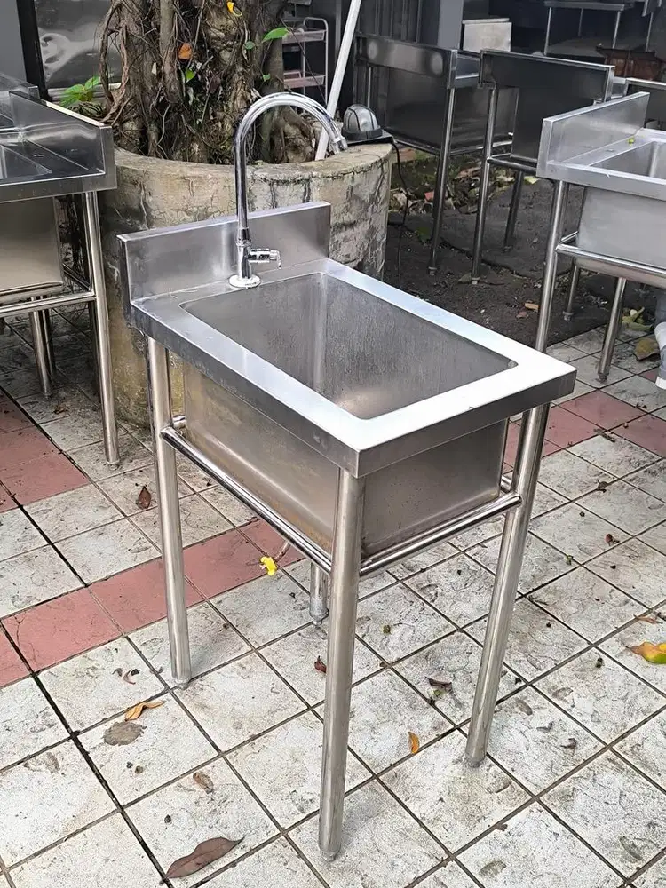 Single sink uk 40×60×82 Uk lubang sink 30×47×82