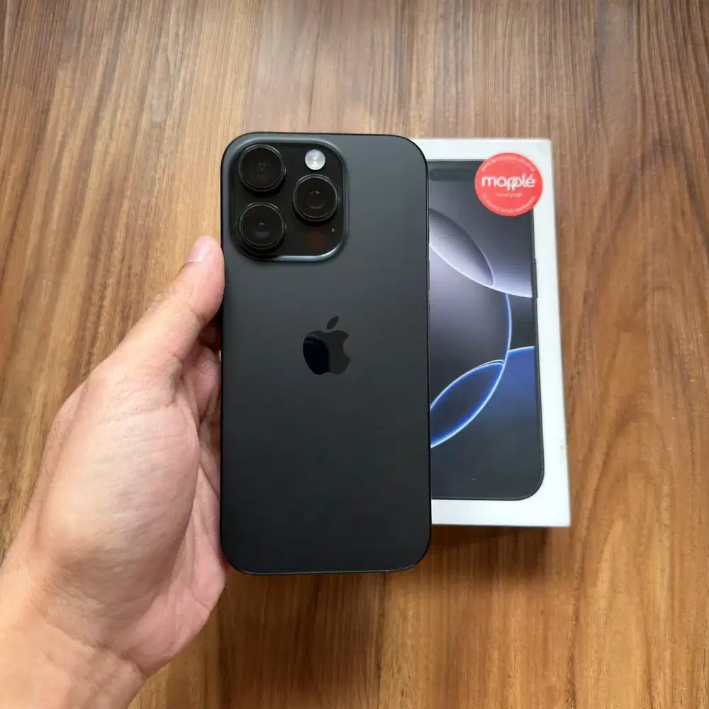 Jual iPhone 16 Pro 256 GB Resmi Garansi Aktif