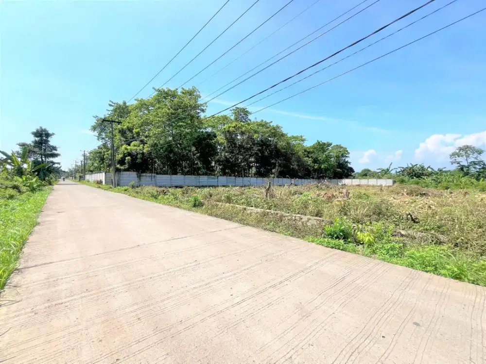 Dijual Kavling Dekat Akses ke Stasiun Jatake, Bisa Cicil Tanpa Bunga