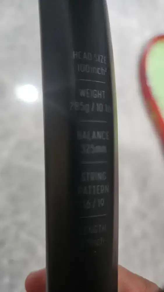 Dijual raket tennis bekas yonex ori japan aqua night black 2025