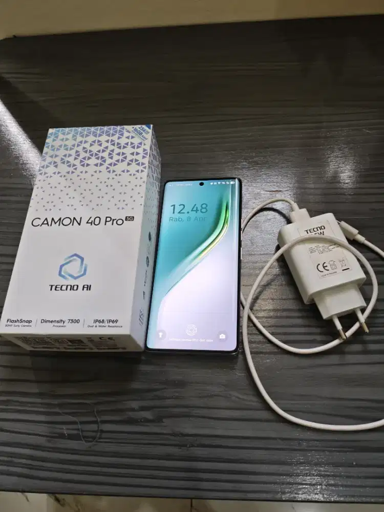 JUAL TECNO CAMON 40 PRO 5G 8/256