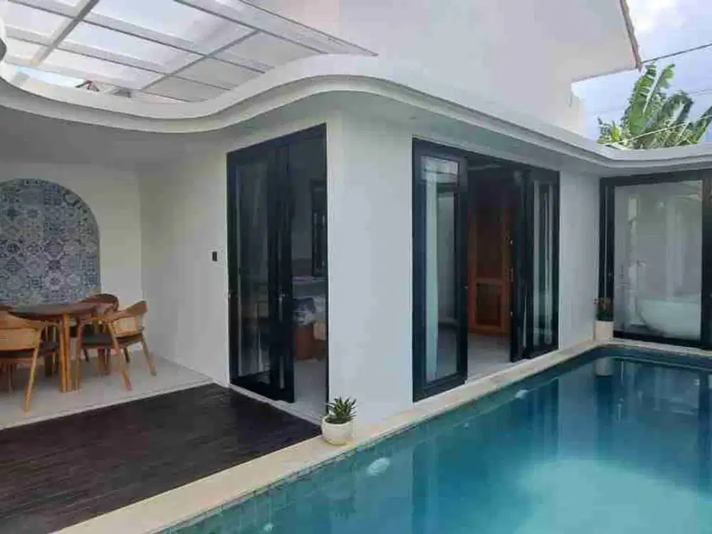 new villa leasehold 29 years near sanur ready to rent it out or stay