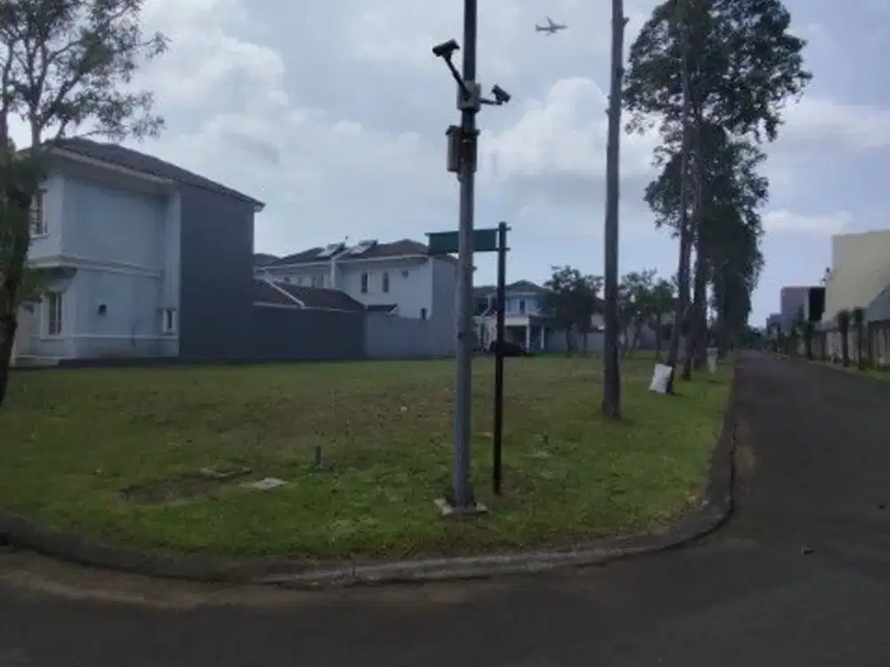 Dijual Kavling Hoek 330 m2 di Suvarna Sutera Tangerang 1KA0001B