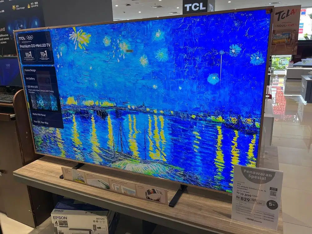 TV TCL MINILED GOOGLE TV 4K 75 INCH A400PRO