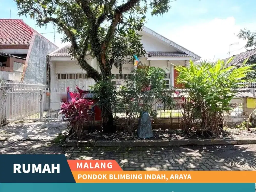 Dijual Rumah Murah Siap Huni di Pondok Blimbing Indah Malang