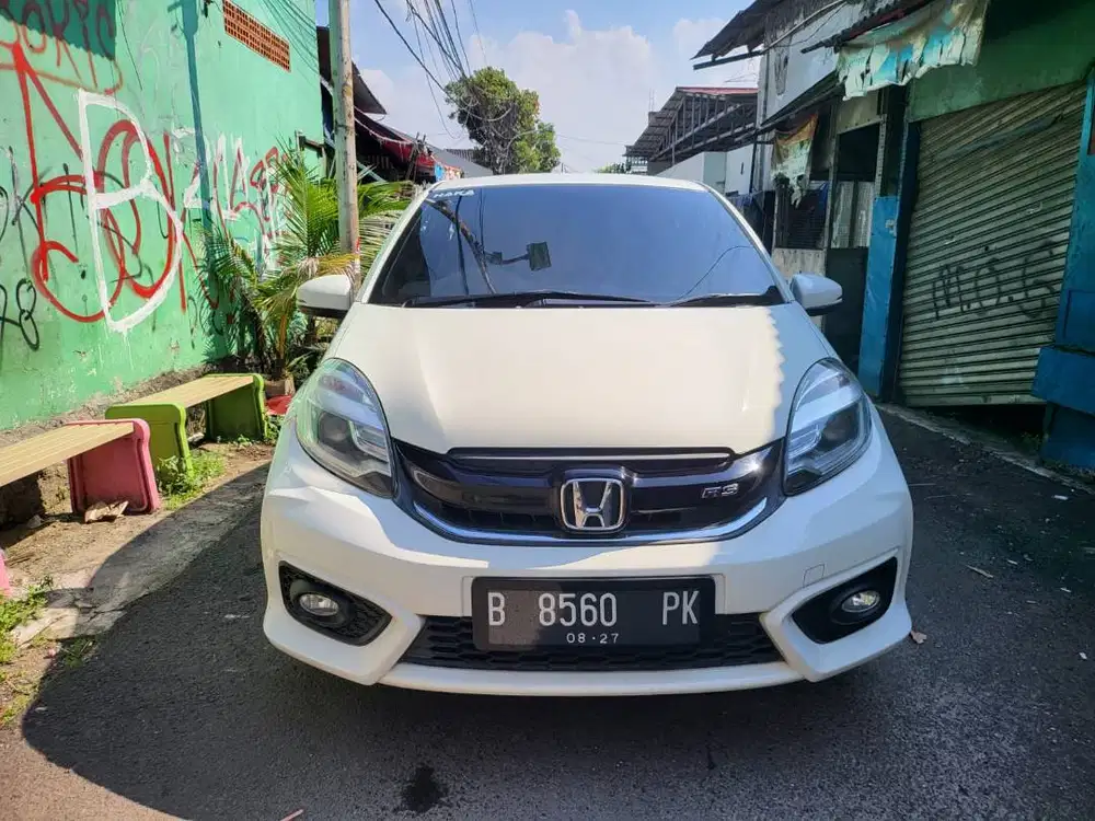 Honda Brio RS Tahun 2017 Putih AT