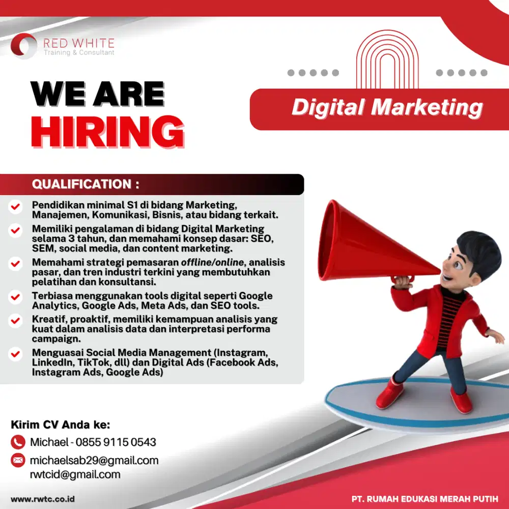 Hiring: Digital Marketing