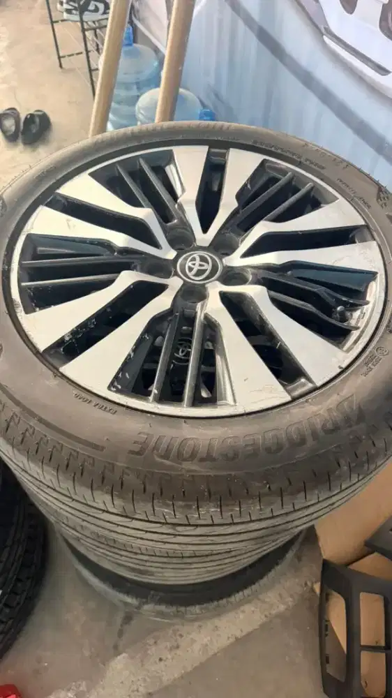 velg original OEM alphard ring 18