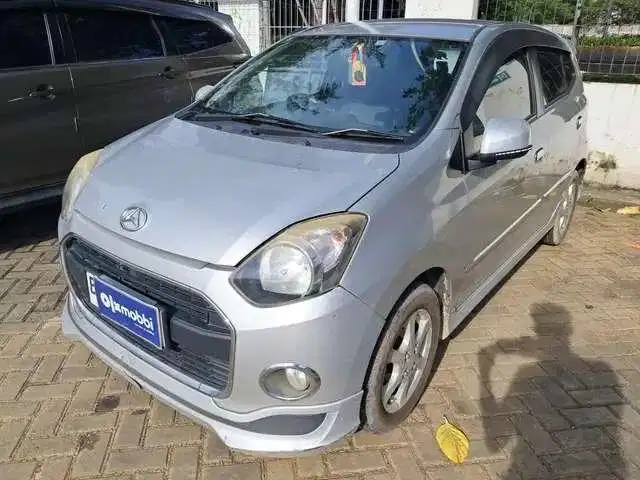 DP MURAH - Daihatsu Ayla 1.0 X Elegant Bensin-MT 2014 Silver