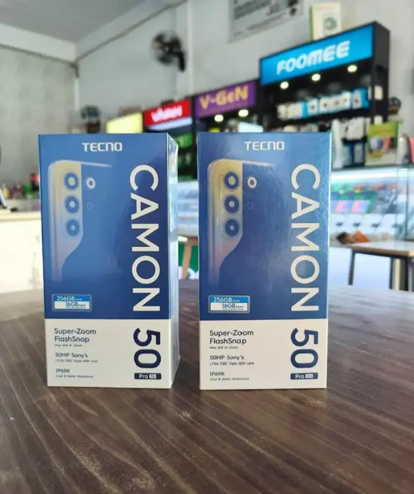 Tecno Camon 50 Pro 5G 8+8/256 Cocok buat PUBG