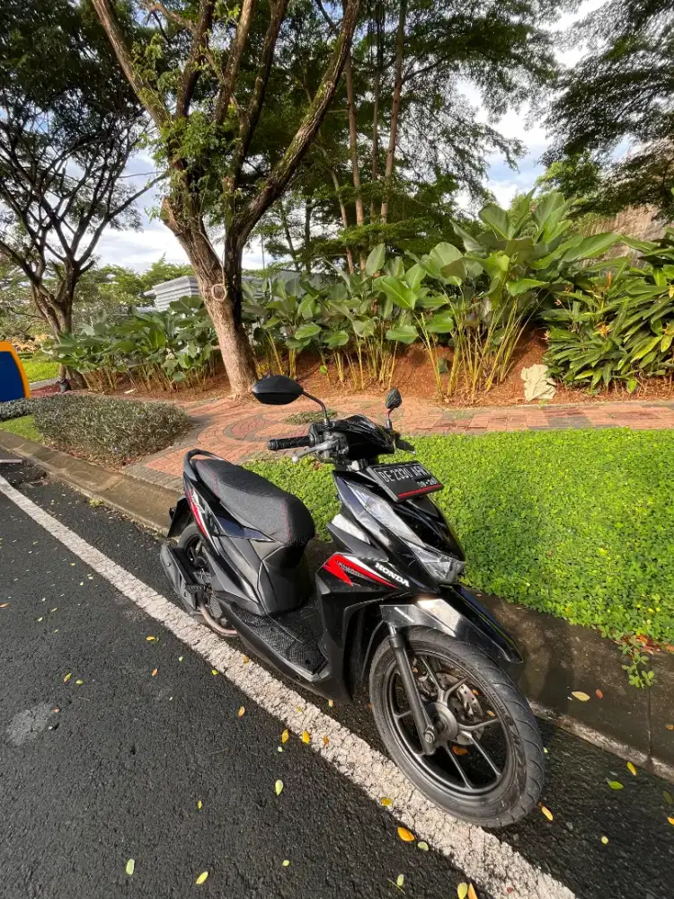 Honda Beat CBS Agustus 2021 BE Kodya Pajak Hidup Kondisi Oke siap pake