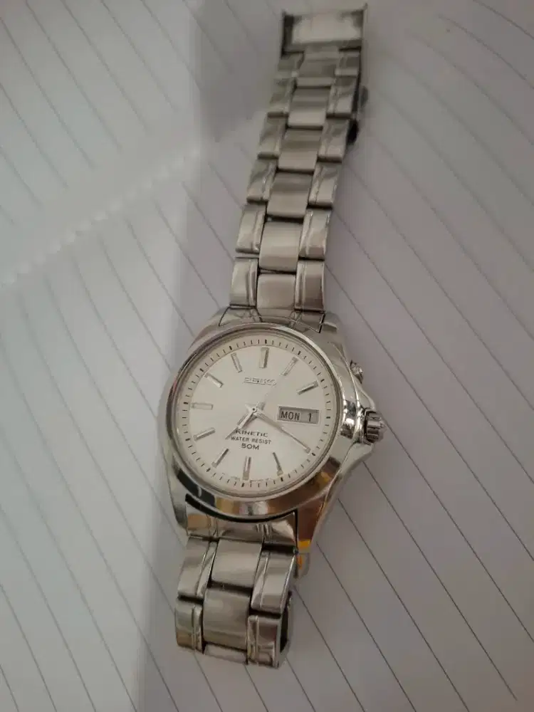Jam Tangan - SEIKO Kinetic Water Resist 50 m