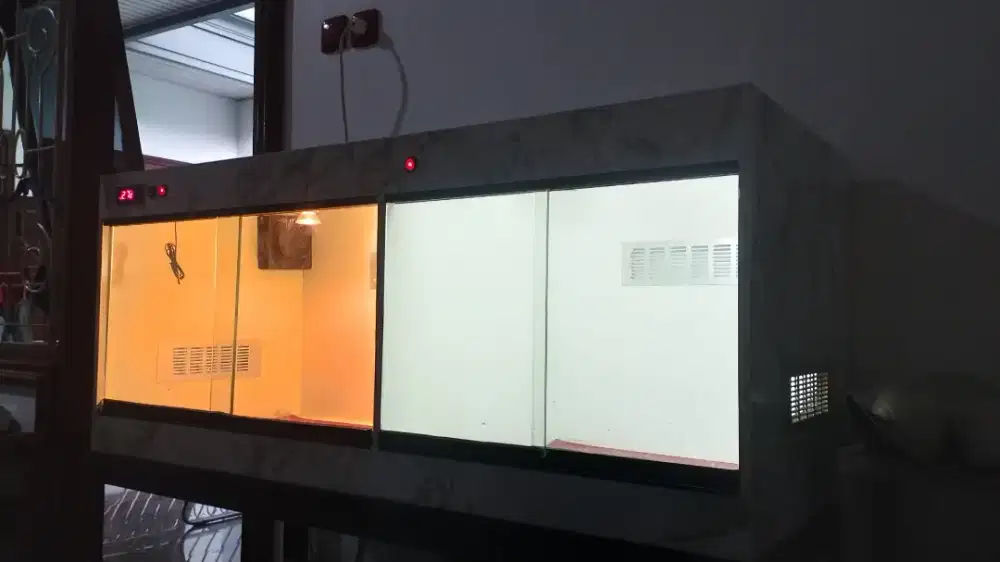 Kandang Reptil bekas kura kura