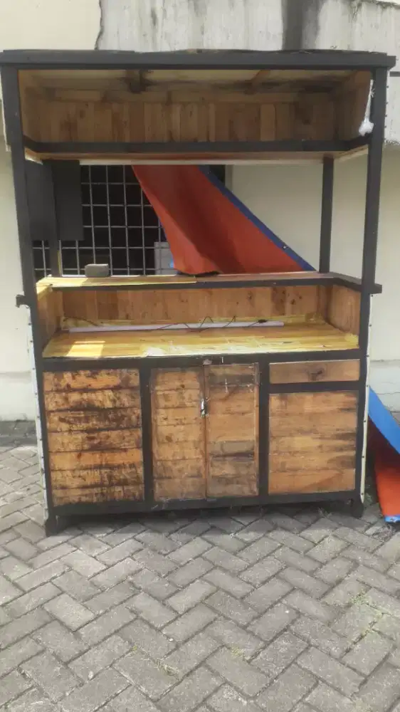 Jual grobak bekas ayam gepuk