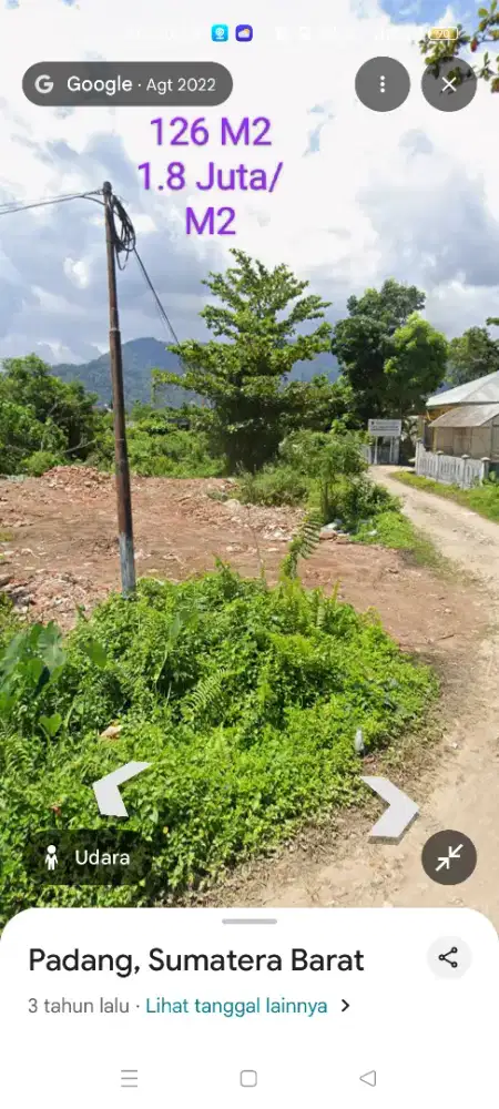 Dijual Tanah di Air Pacah