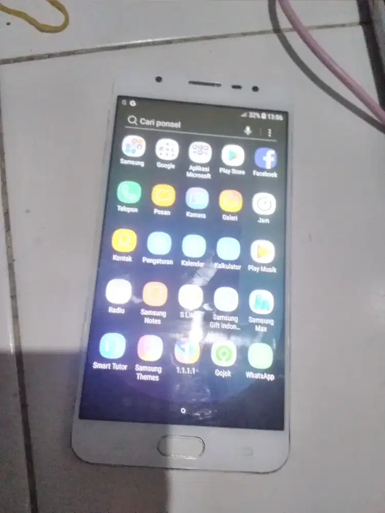 Mau jual samsung j7 prime lecet pemakaian