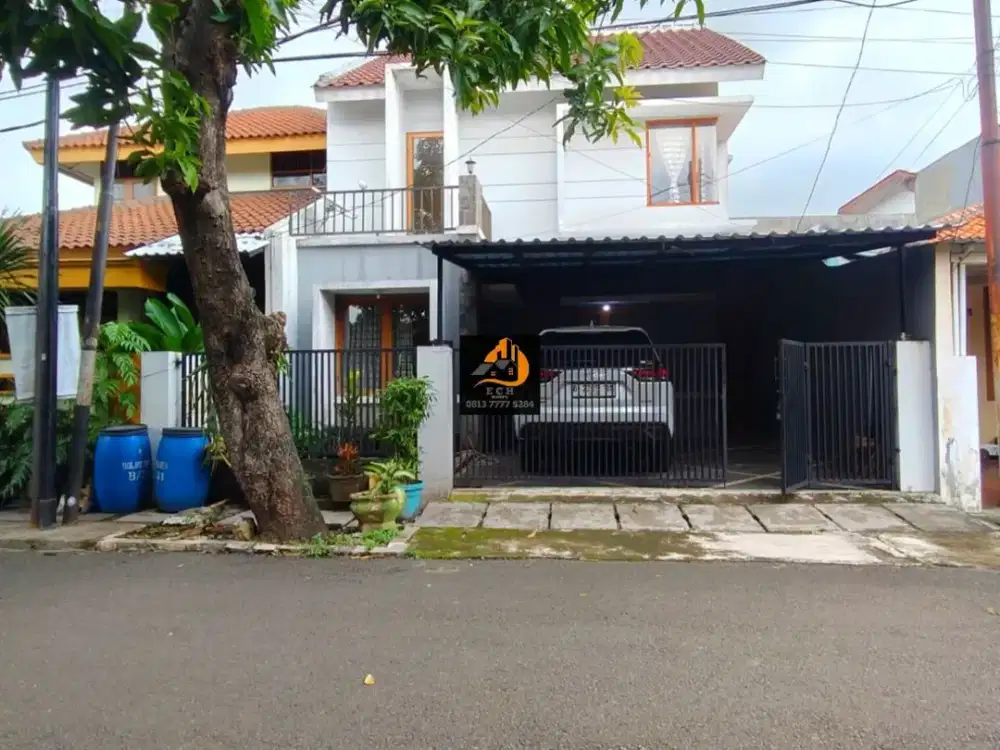 TP112.TURUN HARGA Dijual Rumah Second Dalam Komplek di Duren Sawit - Jakarta Timur.