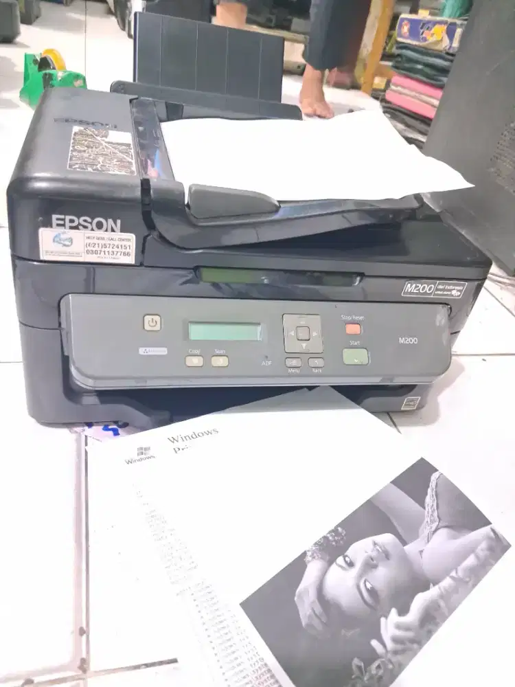 Printer epson m200 scan copy folio