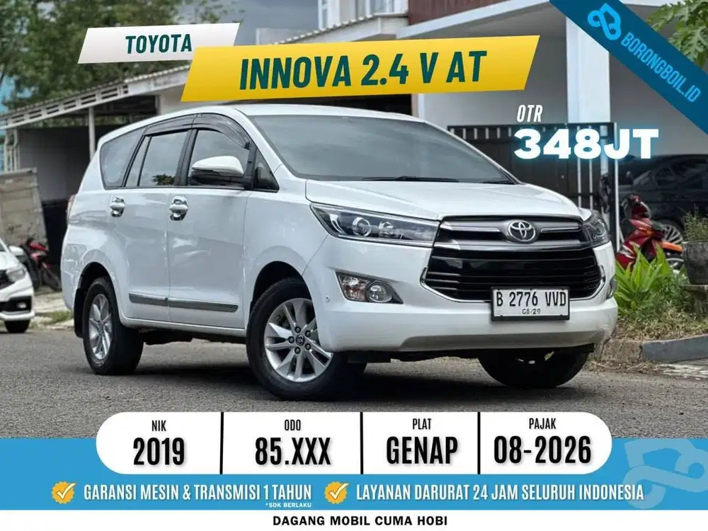 Toyota Kijang Innova 2.4 V AT Diesel 2018/2019 Low KM! | CRV Xtrail