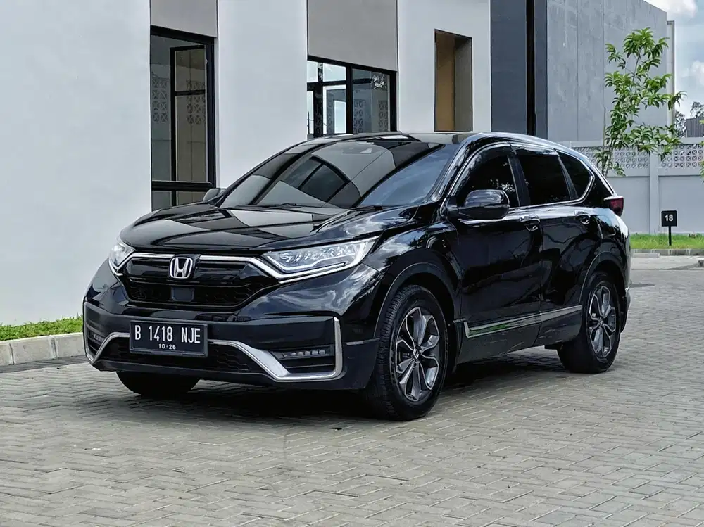 HONDA CR-V 1.5 PRESTIGE TURBO BENSIN 2021 HITAM PANORAMIC SUNROFT 2022