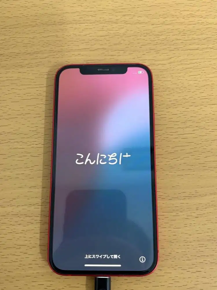 Iphone 12 Series Red 128GB,Tngn 1, Resmi Indo