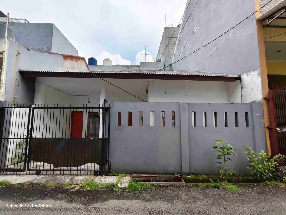 disewakan rumah sunter agung 8 x 11 rapi 2 kamar hanya 48juta/th