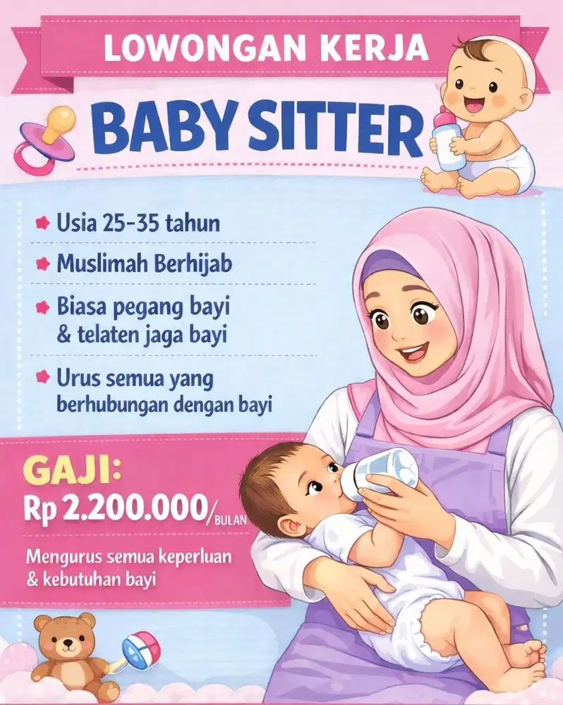 Di cari ART momong saja