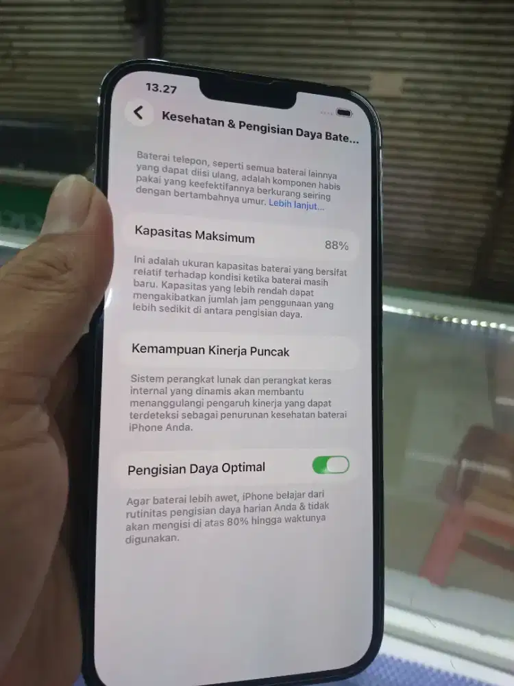 Iphone 13 pm 256 ibox bh 88 fulori