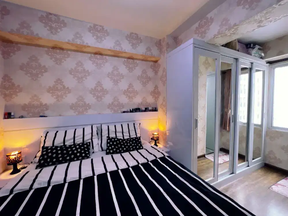 DIJUAL CEPAT UNIT APARTMENT BASSURA 1 KAMAR FURNIS BISA KPA/SHN