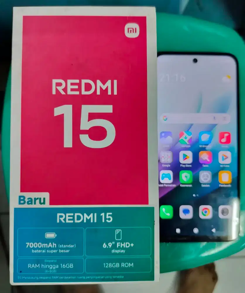 Redmi 15 8+8/128Gb HP+DUS AJA