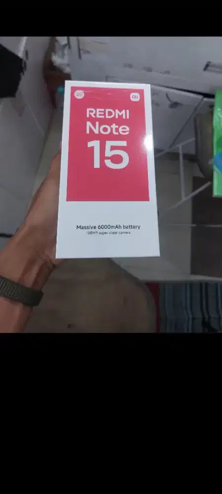Xiaomi redmi note 15 256gb ram 8gb dan8/128 garansi resmi