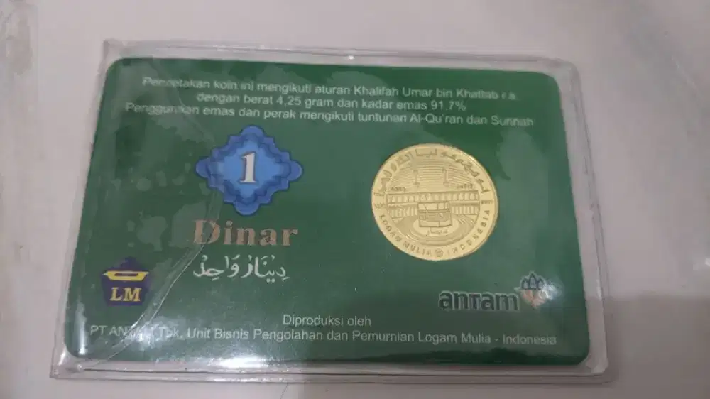 Koin 1 Dinar Antam