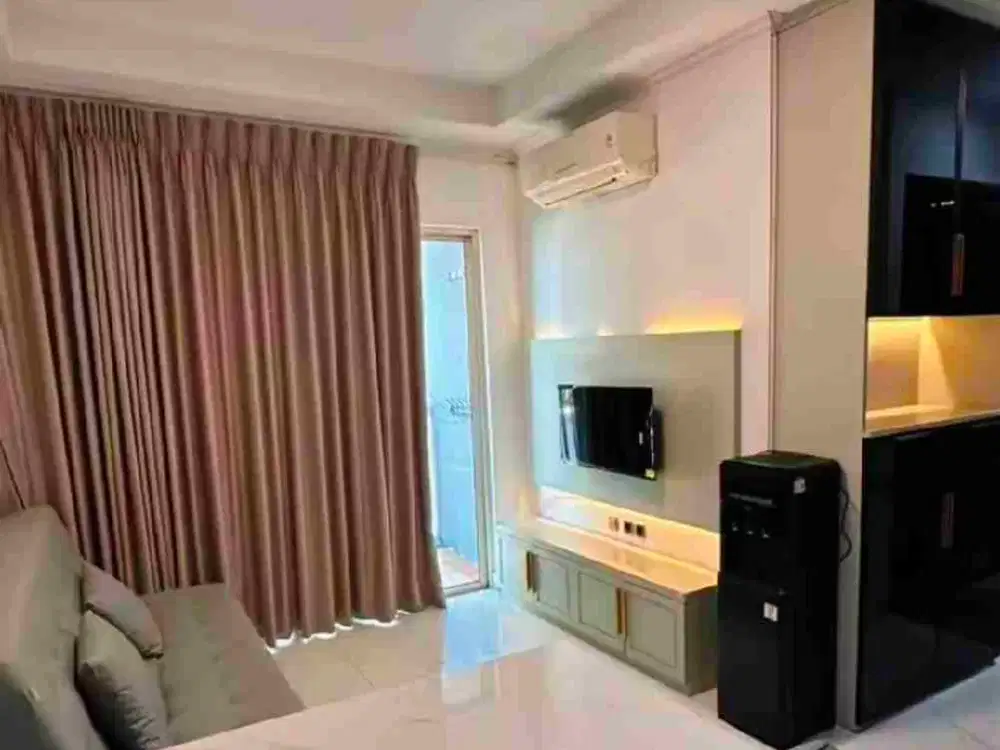disewakan apart moi kelapa gading luas 45m² bagus  furnished baru siap huni